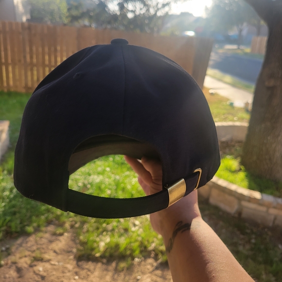 K-Embroidered Black Cap - Picture 3 of 5